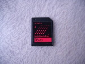 HITACHI　マルチメディアカード　MMC　16MB