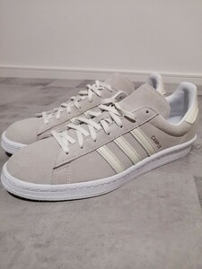 極美品　adidas スニーカーキャンパス　アイボリー 　Campus 80s　 HQ7067 28cm アディダス　OSAGARI