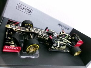 ミニチャンプス 1/18 ロータス F1 チーム ロータス ルノー E20 #9 K.ライコネン 2012 (1331-421)