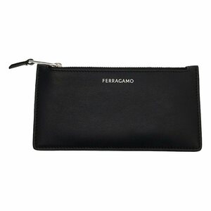 【美品】 Salvatore Ferragamo / サルヴァトーレフェラガモ | レザー コンパクトウォレット / カード ・コインケース