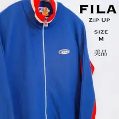 美品◇FILA フィラ ジップアップ ジャケット M メンズ