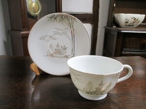 Lucky Ｓtork カップ＆ソーサー ティーカップ 飾り イギリス 英国 キッチン雑貨 tableware 1296f