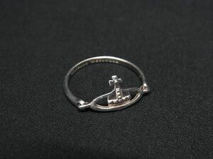 1円 ■美品■ Vivienne Westwood ヴィヴィアンウエストウッド オーブ ヴァンドーム SV925 リング 指輪 アクセサリー シルバー系 BM0560