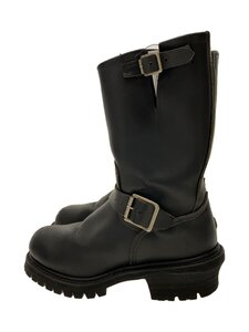 RED WING◆エンジニアブーツ/US5.5/BLK/レザー/8280//