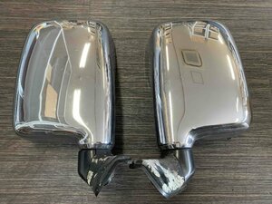 中古★ダイハツ純正 L900S ムーヴ ドアミラー 左右セット メッキ★サイドミラー/運転席側/助手席側★即納