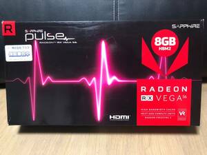 【中古品】【SAPPHIRE PULSE】グラフィックカード RADEON RX VEGA56 8GB HBM2 PCパーツ PCIExpress ビデオカード【管理：10000012】