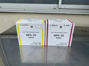 【未使用品】Canon キャノン NPG-35 純正トナー イエロー/マゼンタ