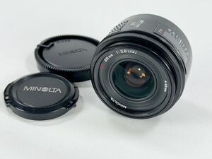 【現状品】MINOLTA AF 28mm f2.8 ミノルタ　単焦点レンズ