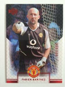 送料込 FABIEN BARTHEZ リミテッドカード マンチェスター