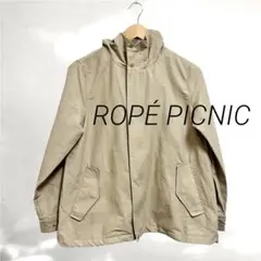 ROPÉ PICNIC 撥水加工 花粉ガード グログラン マウンテンパーカー