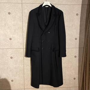 ONtheCORNER ITEM No.1571/COMMEdesGARCONS HOMMEPLUS コムデギャルソンオムプリュス ダブルブレスト ロングジャケット 12aw size:L