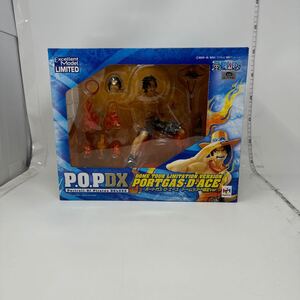 未使用　メガハウス Portrait.Of.Pirates P.O.P POP ONE PIECE ワンピース フィギュア NEO-DX ポートガス・D・エース ドームツアー限定Ver.