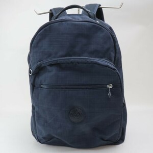 2403-100 キプリング リュックサック バックパック Kipling ナイロン製 ネイビー 上ZIP