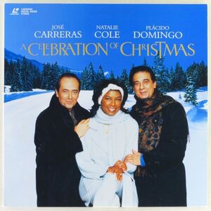 ●LD/レーザーディスク Jose Carreras, Natalie Cole, Placido Domingo「A CELEBRATION OF CHRISTMAS」1995年 LIVE FROM VIENNA クリスマス