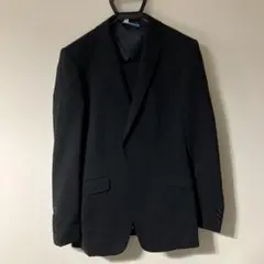 SUIT SELECT 黒 メンズ フォーマル 礼服 喪服 オールシーズン