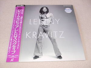 LENNY KRAVITZ / VIDEO RETROSPECTIVE レニー・クラヴィッツ / レトロスペクティブ /JAPAN,日本盤,LD,レーザーディスク,LASER DISC,帯,OBI