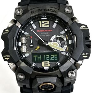 超美品 CASIO カシオ G-SHOCK ジーショック マスターオブG MUDMASTER 腕時計 GWG-B1000-1A 電波ソーラー Bluetooth マルチバンド6 動作OK