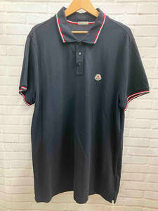 MONCLER モンクレール ポロシャツ 半袖ワンピース MAGLIA POLO MANICA CORTA サイズXXXL ネイビー