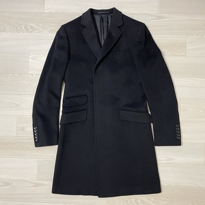 お得 新品 未使用 GUCCI グッチ コート ウール チェスターコート サイズ44R L相当 黒 ブラック 紳士服 スーツ メンズ 洋服 ハイブランド