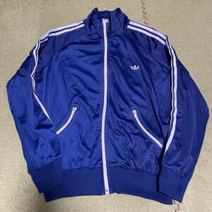  ①adidas 曲がりジップジャージ 西ドイツ アディダス ヴィンテージ ビンテージ 年代 70s 80s vintage トラックジャケット