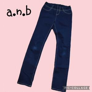 a . n .b　デニム　ジーパン　ジーンズ　ズボン　レディース　スキニー　M