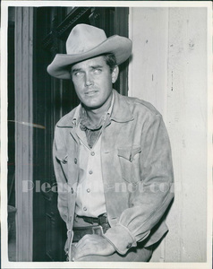 1956年『捜索者』ジョン・フォード監督の西部劇 　ジェフリー・ハンター　大きなサイズ写