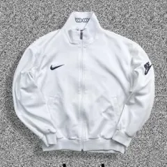 90s NIKE ナイキ ヴィンテージトラックジャケット ジャージ ホワイト