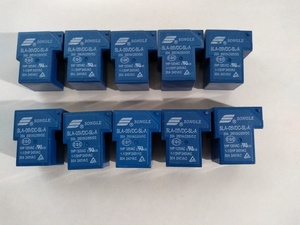 5V/30Aリレー（SLA-05VDC-SL-A）10個セット