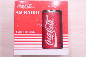 希少 当時物 コカコーラ AMラジオ カンタイプ 缶デザイン 箱付 Coca Cola AM RADIO CAN DESIGN G01012T