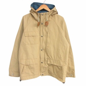 シェラデザイン SIERRA DESIGNS 名作 8001 SHORT PARKA マウンテンショートパーカー ブルゾン 60/40クロス USA製 ベージュ L IBO64