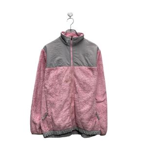 THE NORTH FACE フリース ジャケット ザノースフェイス キッズ XL ピンク フルジップ 古着卸 アメリカ仕入 a607-5142