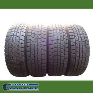 2019年 2021年製 冬用4本 175/65R15 8.5分山 ダンロップ WINTER MAXX WM02 中古タイヤ タイヤアクア フィット ノート（5731）