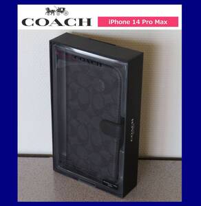 ◎国内送料無料∈本物 COACH∋価格14,520円 新品未開封品 COACH コーチ iPhone 14 Pro Max 用 スマホケース 限定１個限りです