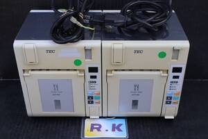 S0855(3)RK Y 【動作確認済・2台セット】東芝テック リモートプリンタ KCP-200