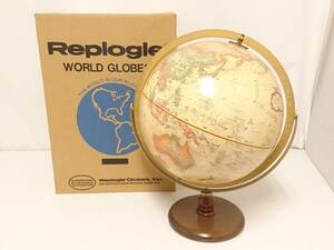 【美品】Replogle リプルーグル ワールド クラシック シリーズ ラ・グレンジ型 30cm 地球儀/31874/日本語版/高さ約43.5cm/04OM062901-124