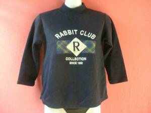 ＵＳＥＤ キッズ RABBIT CLUB トップス 130 紺色