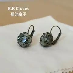 Clotilde Silva　クリスタルピアス　菊池京子　K.K closet