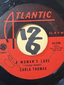 CARLA THOMAS A WOMAN’S LOVE 両面VG++ 