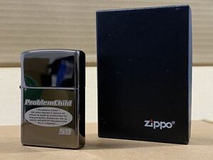 【ZIPPO】ジッポ オイルライター『Problem Child 59』2001年製 ブラック 新品・未使用