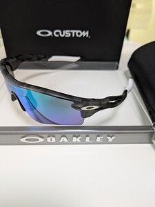 OAKLEY レーダーロックパス　カモフラ　プリズムジェイド　カスタム