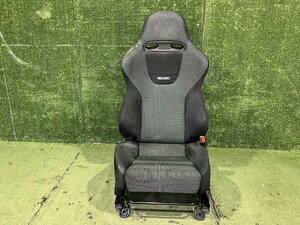 Y管理75807 H19 アコード ユーロR CL7】★運転席 ドライバー シート ホンダ純正 RECARO セミバケット★トリム A