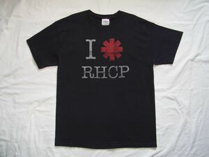 ☆ 00s ビンテージ RED HOT CHILI PEPPERS レッドホットチリペッパーズ Tシャツ sizeL 黒 ☆USA古着 レッチリ ロック バンド 90s オールド