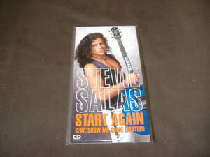 【中古8cmCD】STEVIE SALAS/スティーヴィー・サラス「START AGAIN」【短冊CD/再生確認済】