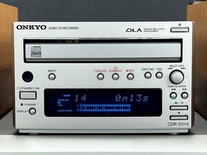 ONKYO/オンキョー AUDIO CD RECORDER CDR-201A オーディオ CD レコーダー ジャンク品