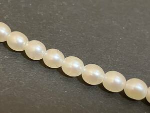 ☆　MIKIMOTO　ミキモト　ペルリータ　パールネックレス　K18　750 貴金属　ジュエリー　MIIマーク 　管BARRR