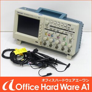 Tektronix TDS2024B デジタルオシロスコープ [セルフテストパス プローブ4個付き] 中古 テクトロニクス ☆