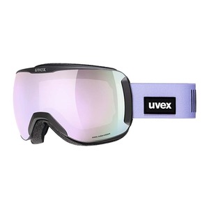 25UVEX downhill2100CV ブラックマット/ラベンダー/グリーン レンズ：ラベンダーミラー colorvision グリーン(S2)眼鏡使用可　定価￥22000