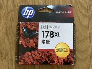 ★☆ hp 純正インク 178XL 増量 フォトブラック 送料140円～ 新品 未使用 未開封 推奨期限 2022/12 インクカートリッジ C5380 C6380 D5460