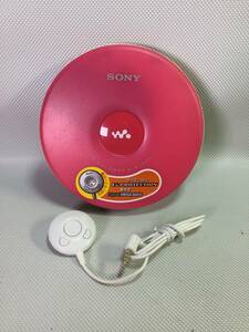 OK8781●SONY ソニー CD WALKMAN CDウォークマン ポータブルCDプレーヤー D-EJ002 リモコン RM-MC70