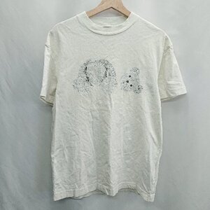 ◇ ⊂ PALM ANGELS パームエンジェルス 半袖 Tシャツ サイズS アイボリー レディース E